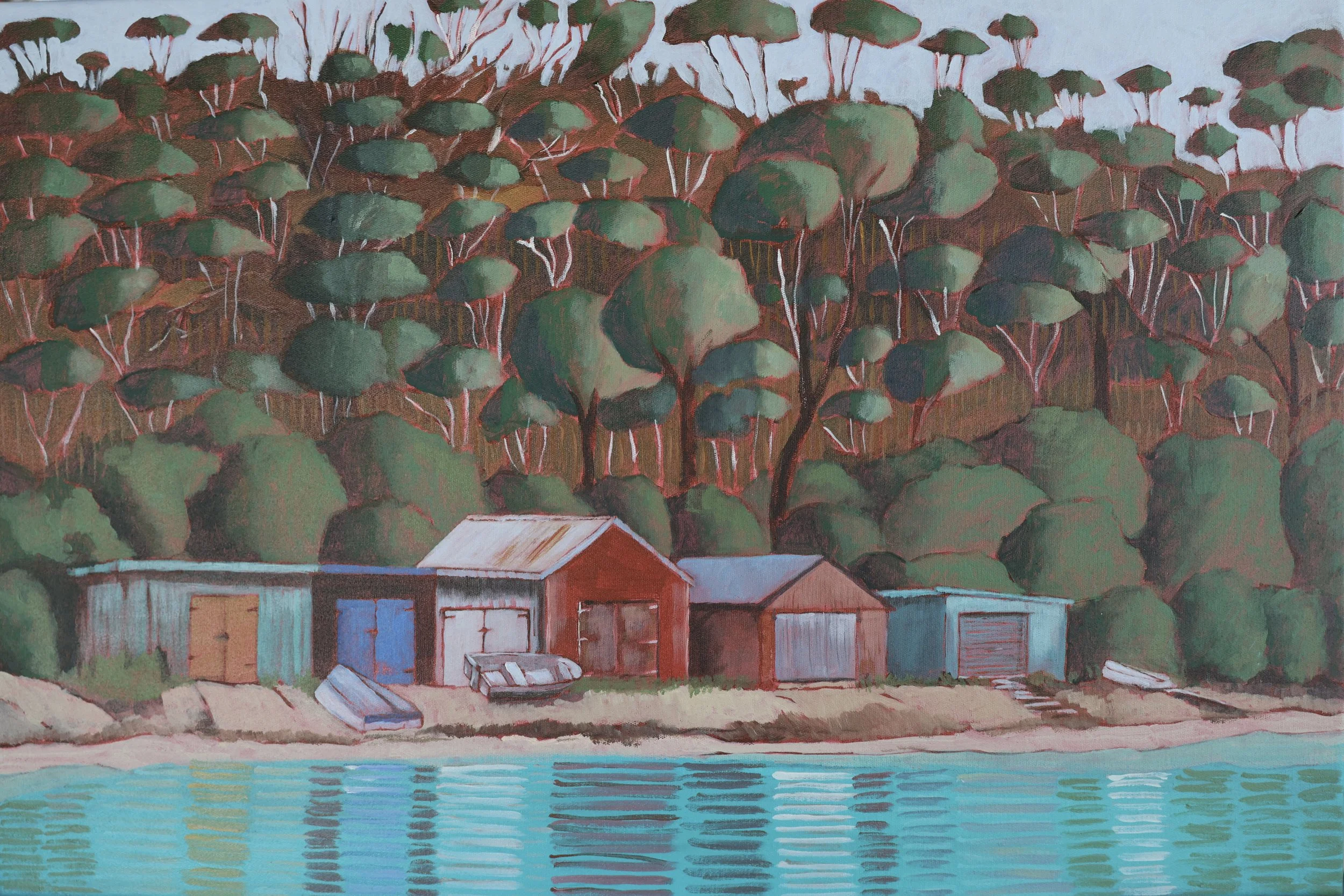 ECHOES OF COLOUR ON THE WATER