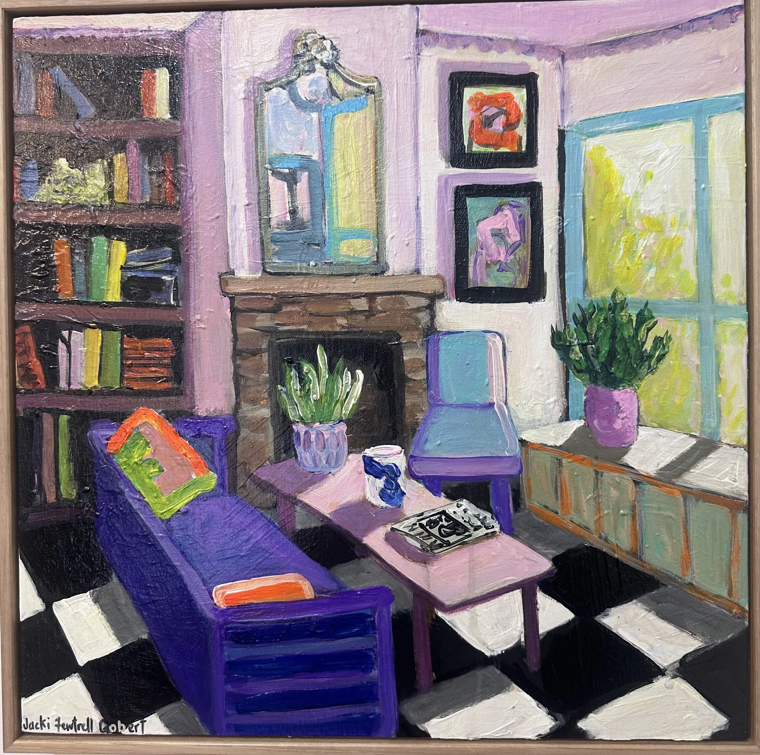 Late Afternoon in the Library