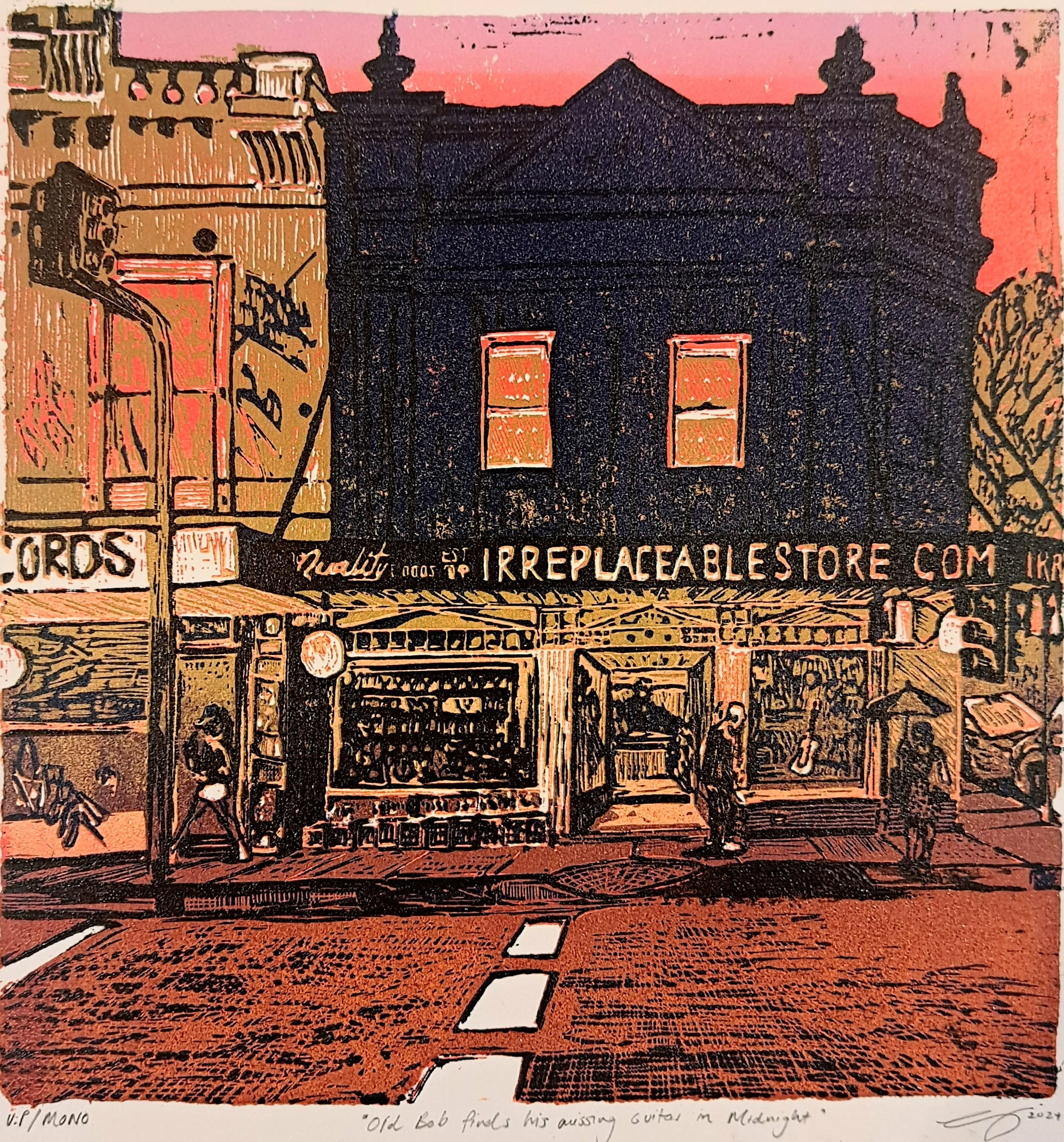 OLD BOB FINDS HIS MISSING GUITAR in Midnight