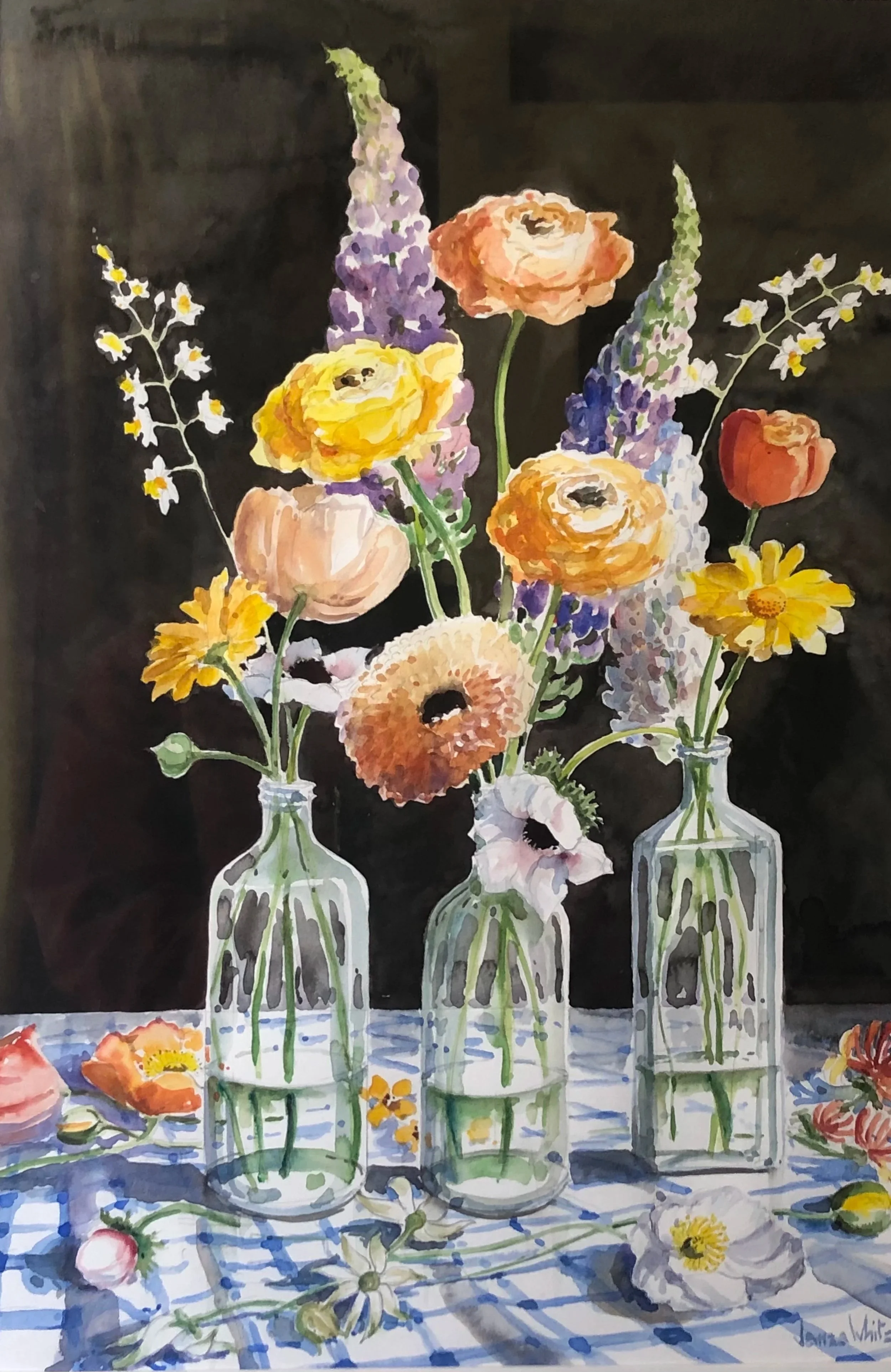James White_Spring Delight_watercolour painting.jpg