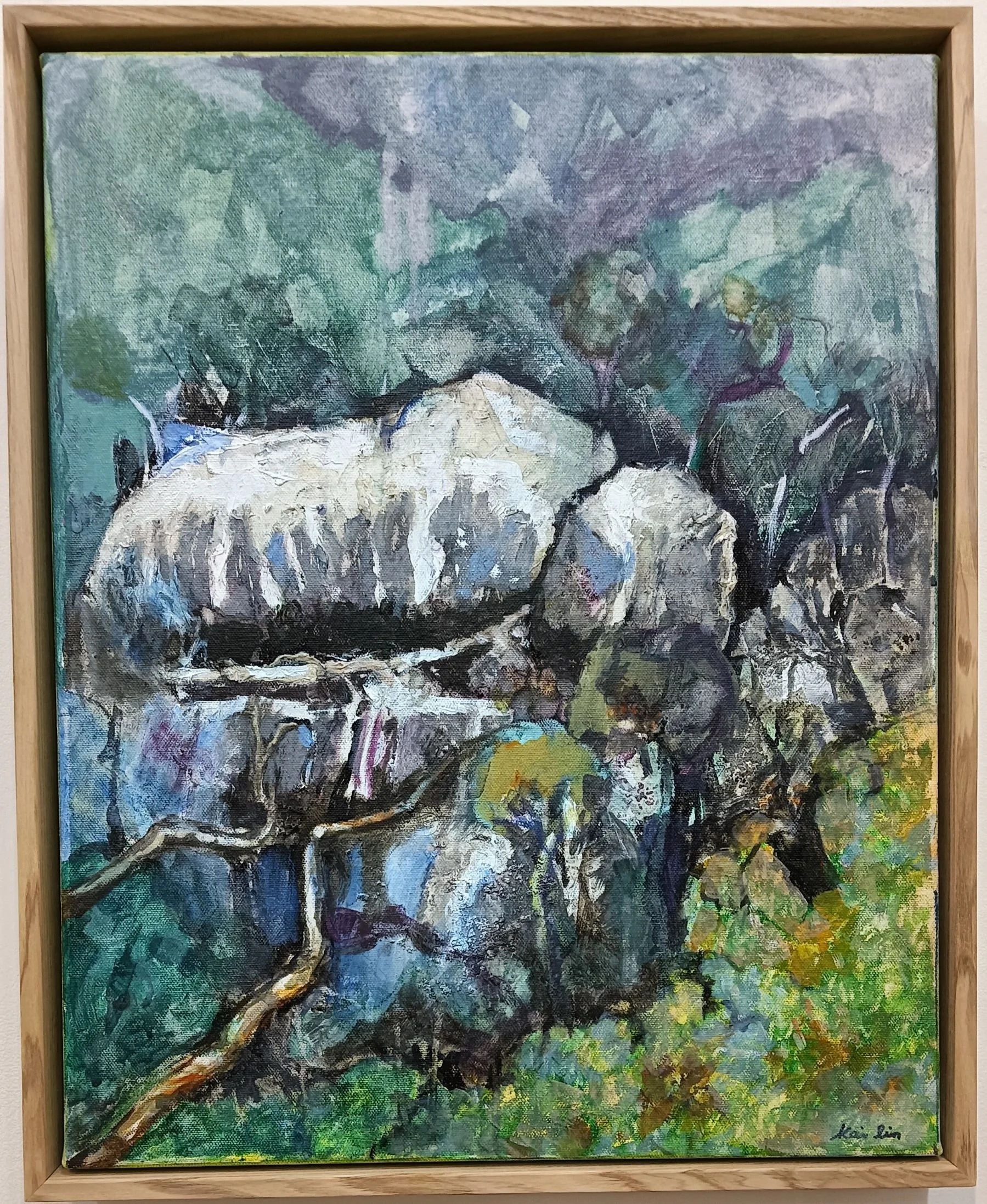 K L Lie_Boulders nestling in the valley.jpg