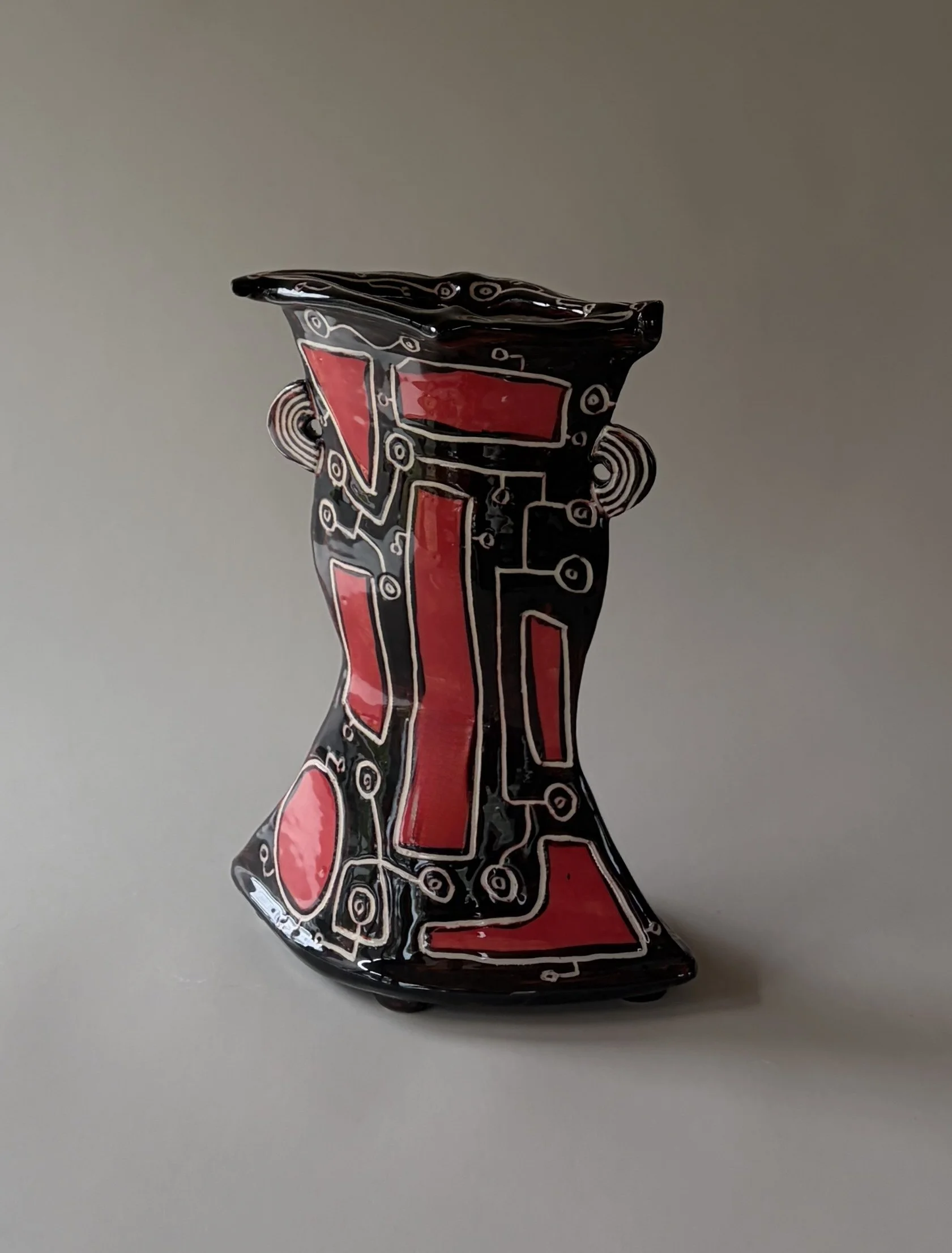Dark Quest Series - Slab Vase 11