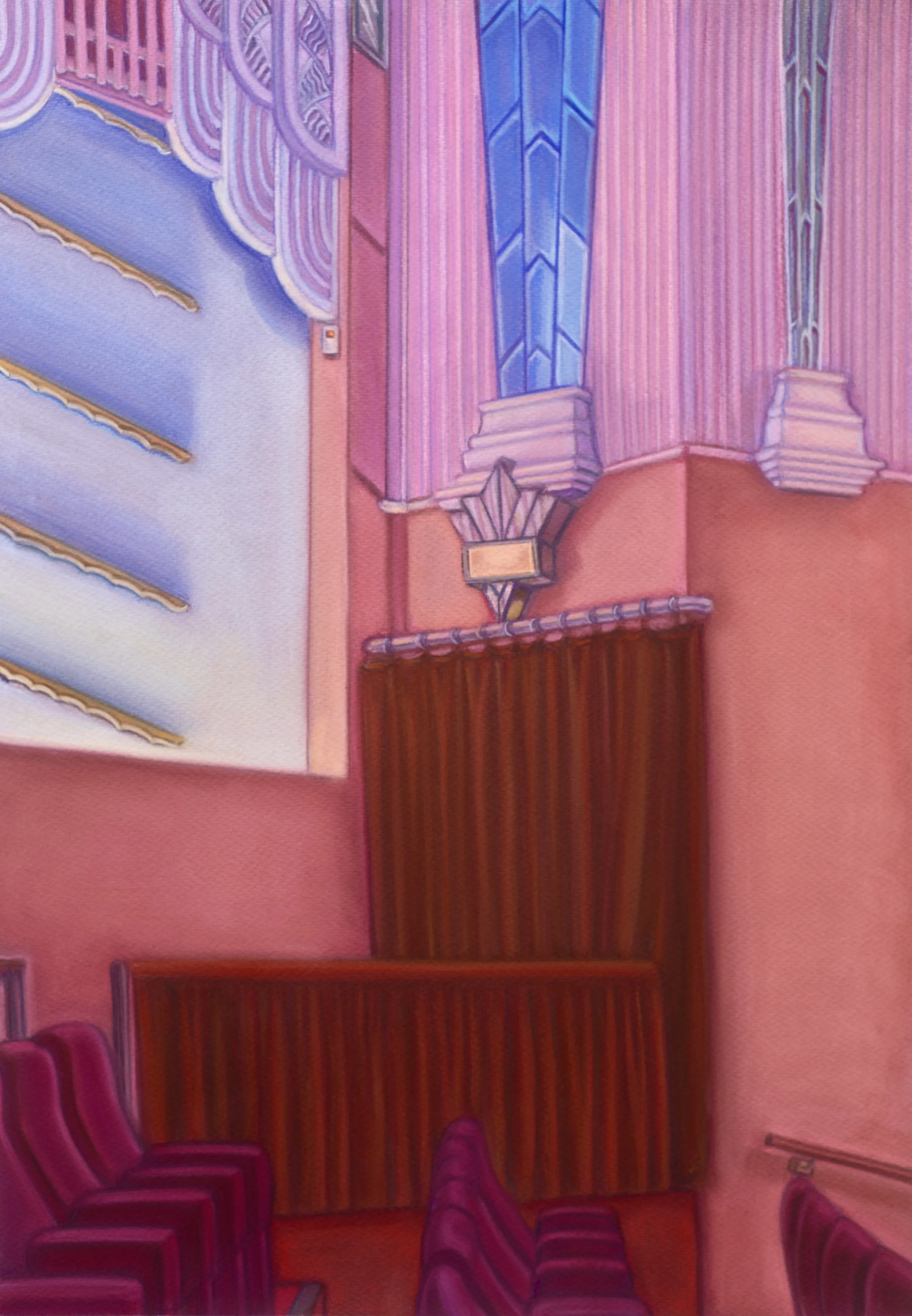 SOFT LIGHT IN THEATRE CORNER