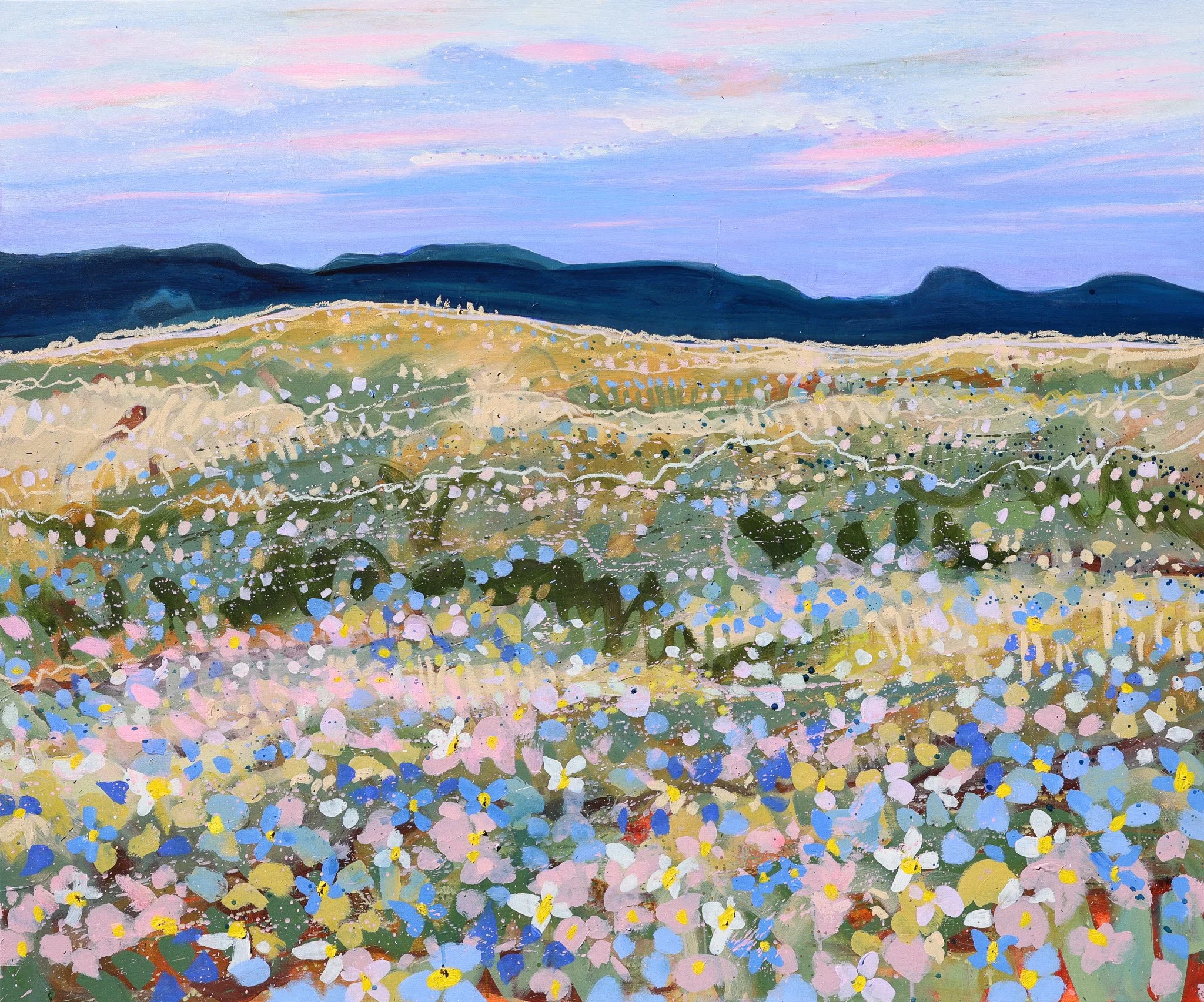 AT THE TOP OF THE HILL