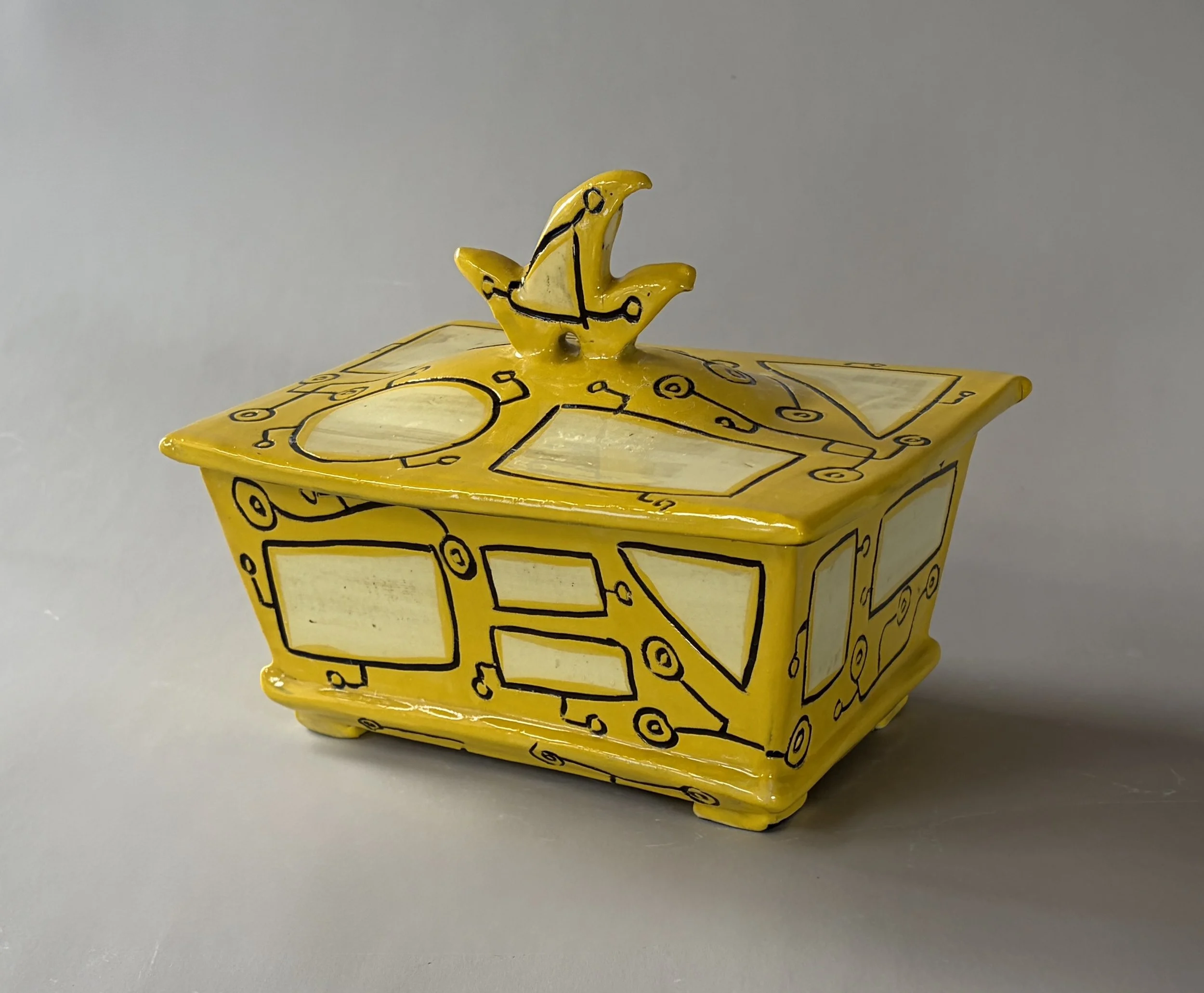 GOLDEN QUEST - LIDDED SLAB BOX