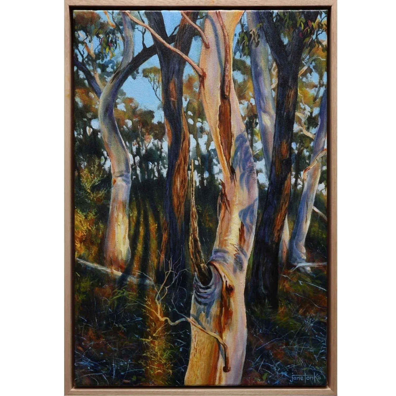 STANDING TALL IN THE GOLDEN GLOW OF DAY'S END