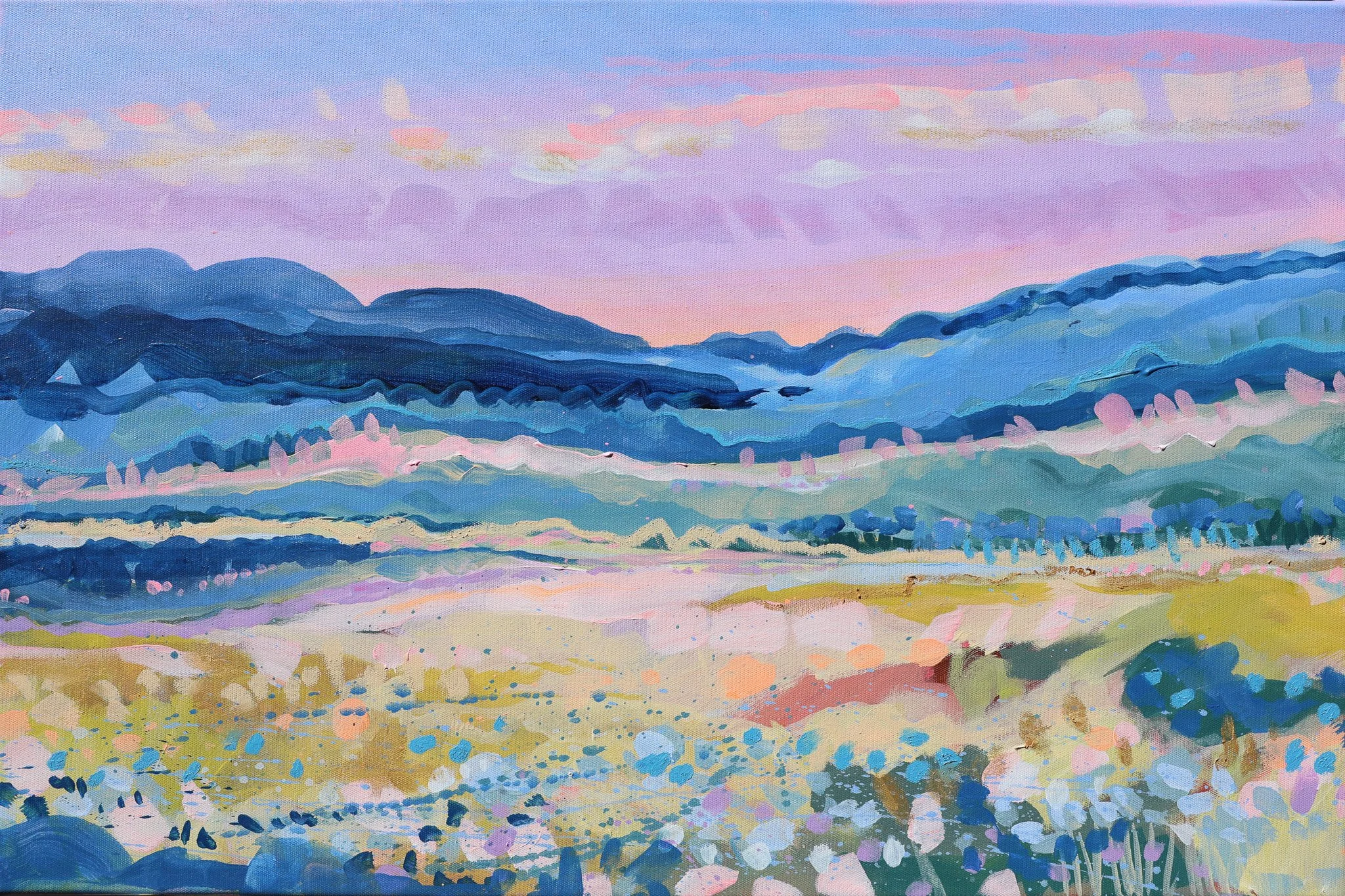 WARRUMBUNGLES AT DUSK