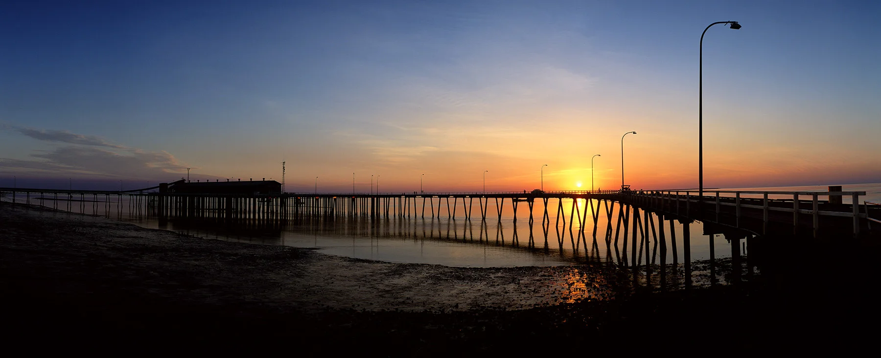 Derby Jetty at Sunset. Kimberley