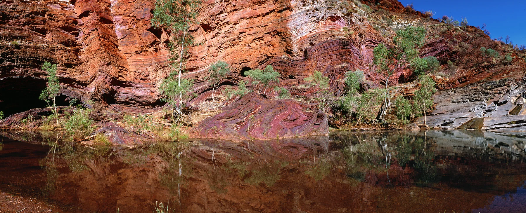 Hamersley Gorge in Water, Karijini NP