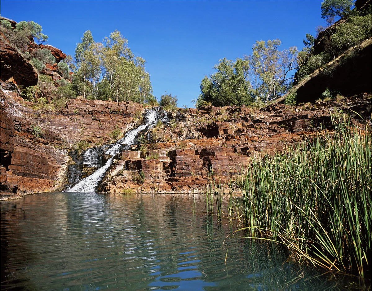 Fortescue Falls, Karijini National Park. Pilbara