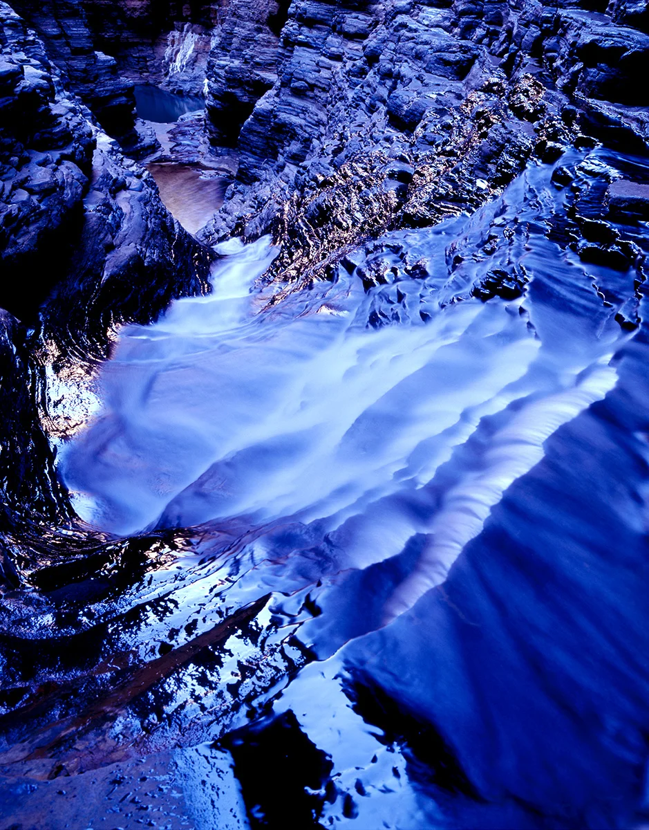 Kermits Pool within Hancock Gorge. Karijini National Park. Pilbara