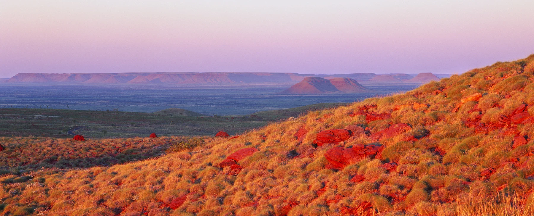 Chichester Ranges Sunset