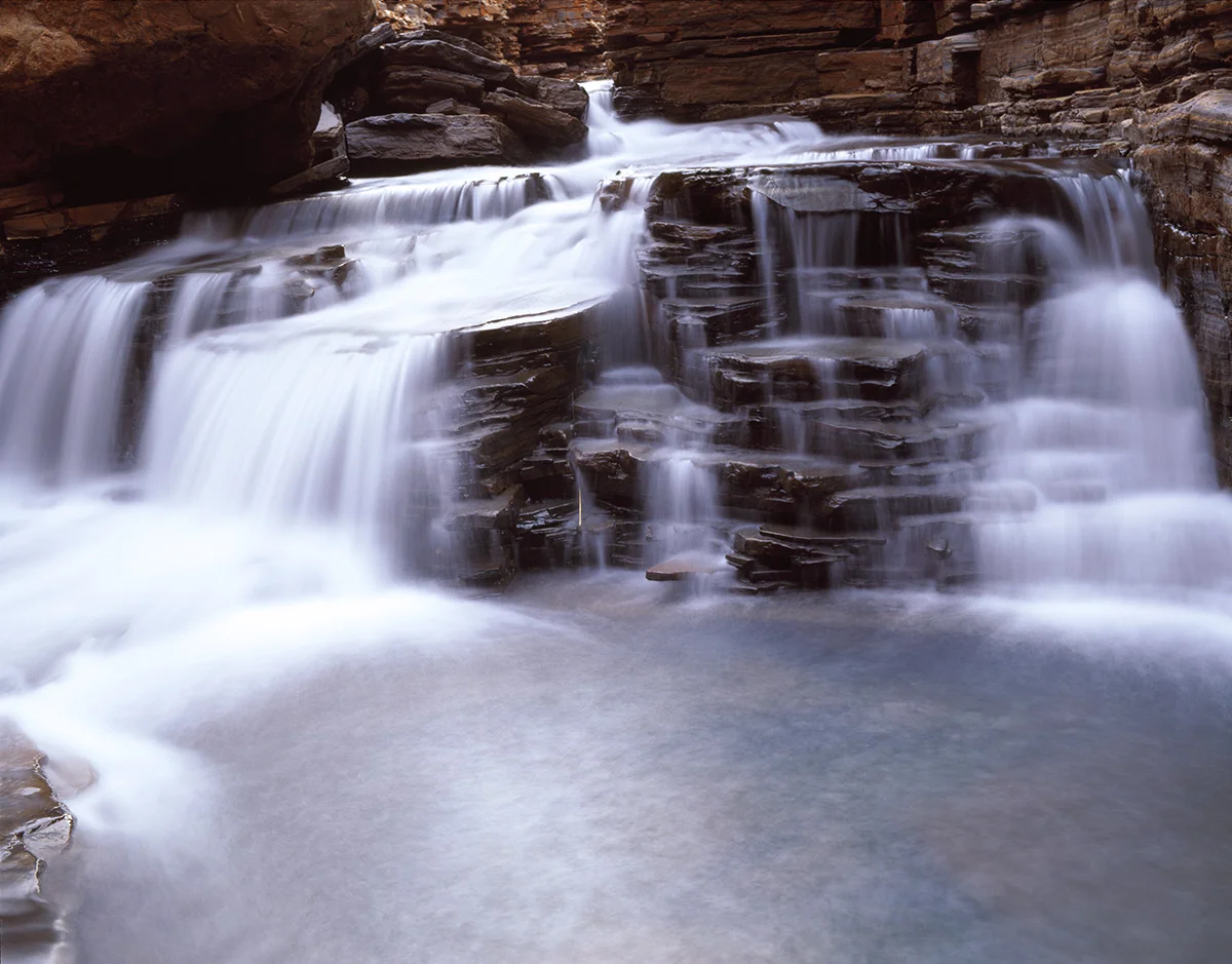 Pool in Hancock Gorge, Karijini National Park. Pilbara