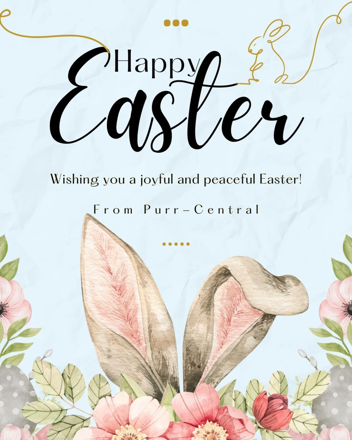 💐🐰 Happy Easter to all our clients and followers!
We hope you all have a safe and chocolate filled Easter 🐣