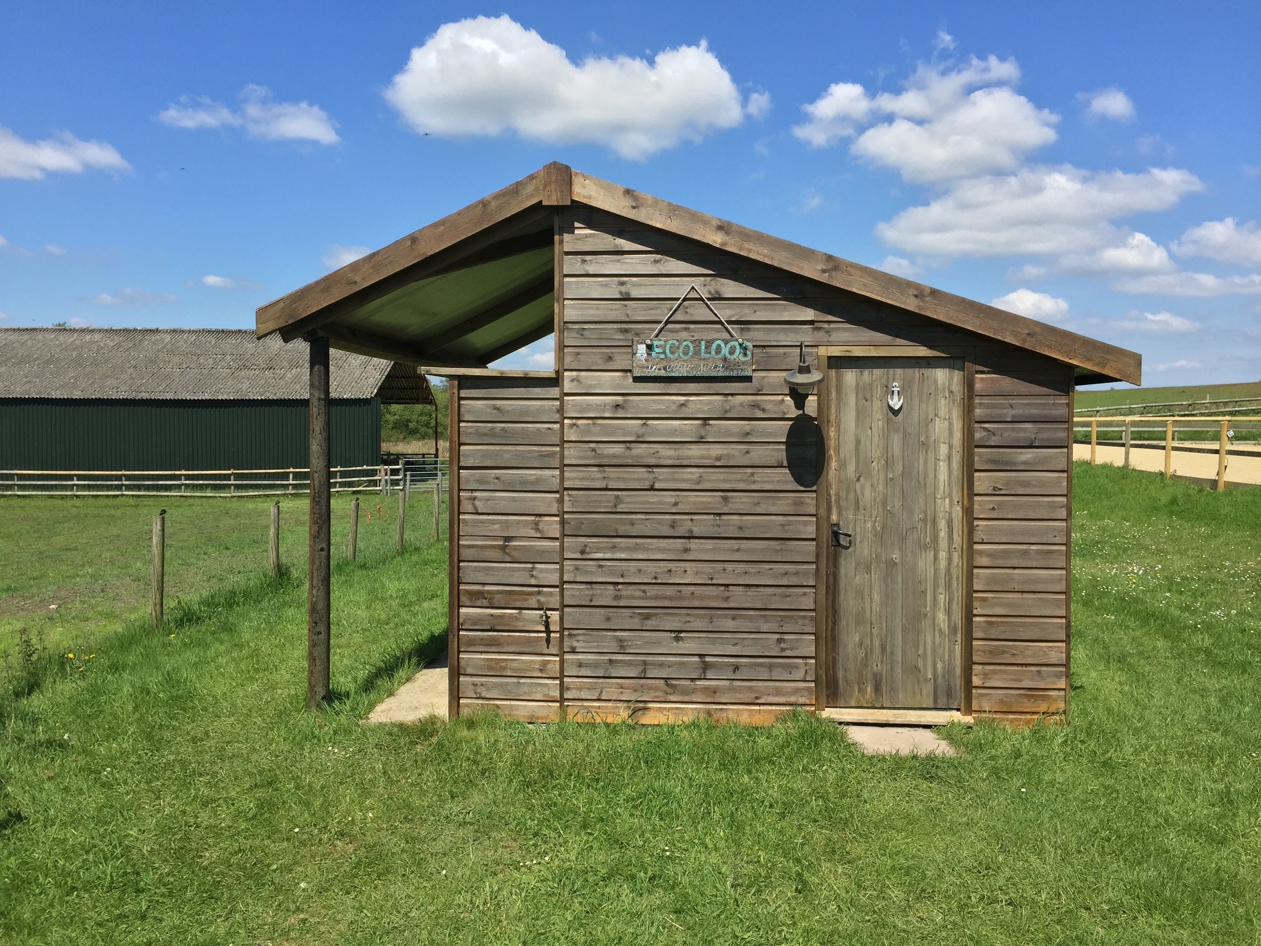 Camp Hartland shower block and toilets