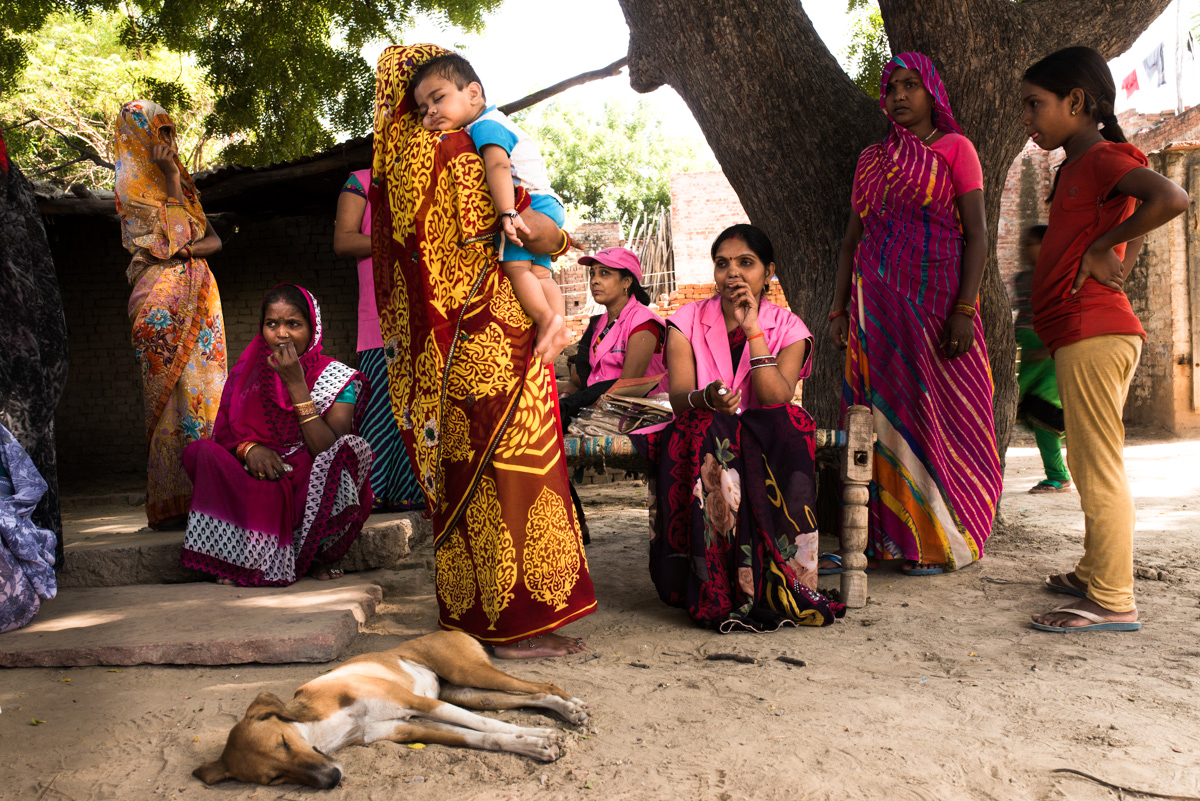 October, 2016. Raina village, Firozabad district, Uttar Pradesh, India.