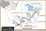 Maverick Basin Pearsall Shale Map