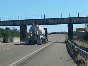 Tanker Truck on the Highway