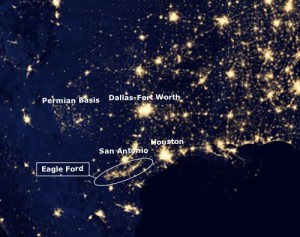 Eagle Ford Shale From Space - NASA