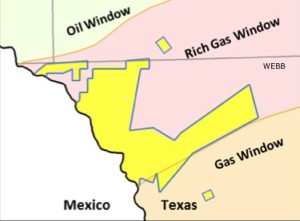 SM Energy Operated Eagle Ford Acreage Map