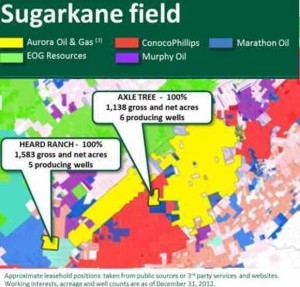 Aurora Oil and Gas Operated Eagle Ford Acreage