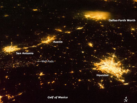 Eagle Ford From Space