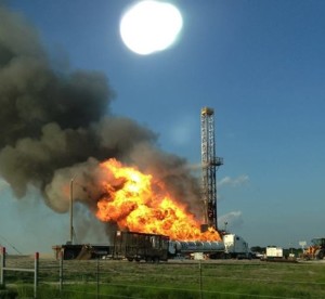 Eagle Ford Well Blowout Near Petersville