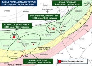 Matador Resources Eagle Ford Map | Click to Enlarge