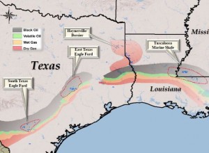 Comstock Resources Target Area Map