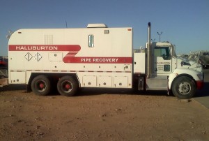 Halliburton Operated Wireline Truck