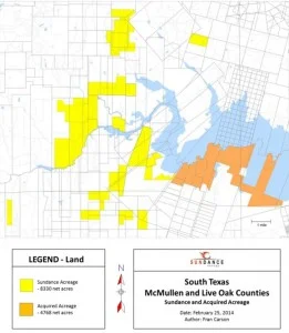 Sundance's Eagle Ford Acreage Position