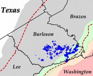 Comstock Resources East Texas Eagle Ford Map
