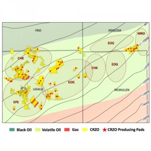 Carrizo Eagle Ford Acreage Map