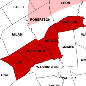 East Texas Eagle Ford Counties in which Juneau Energy is Active