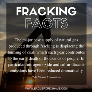 Fracking healthier than coal
