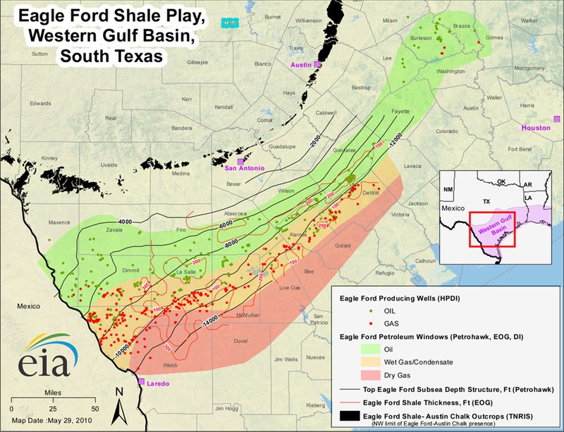 eagle ford shale map Eagle Ford Shale Maps Eagle Ford Shale Play