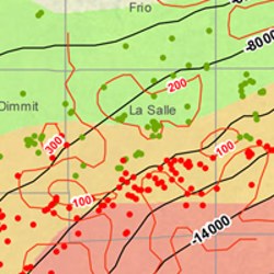 La Salle County Eagle Ford Shale Map