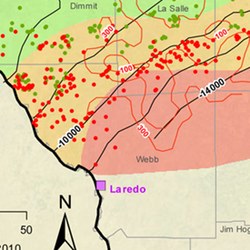 Webb County Eagle Ford Shale Map