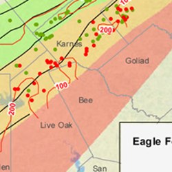 Bee County Eagle Ford Shale Map