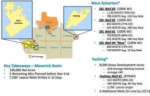 Newfield Eagle Ford Well Performance