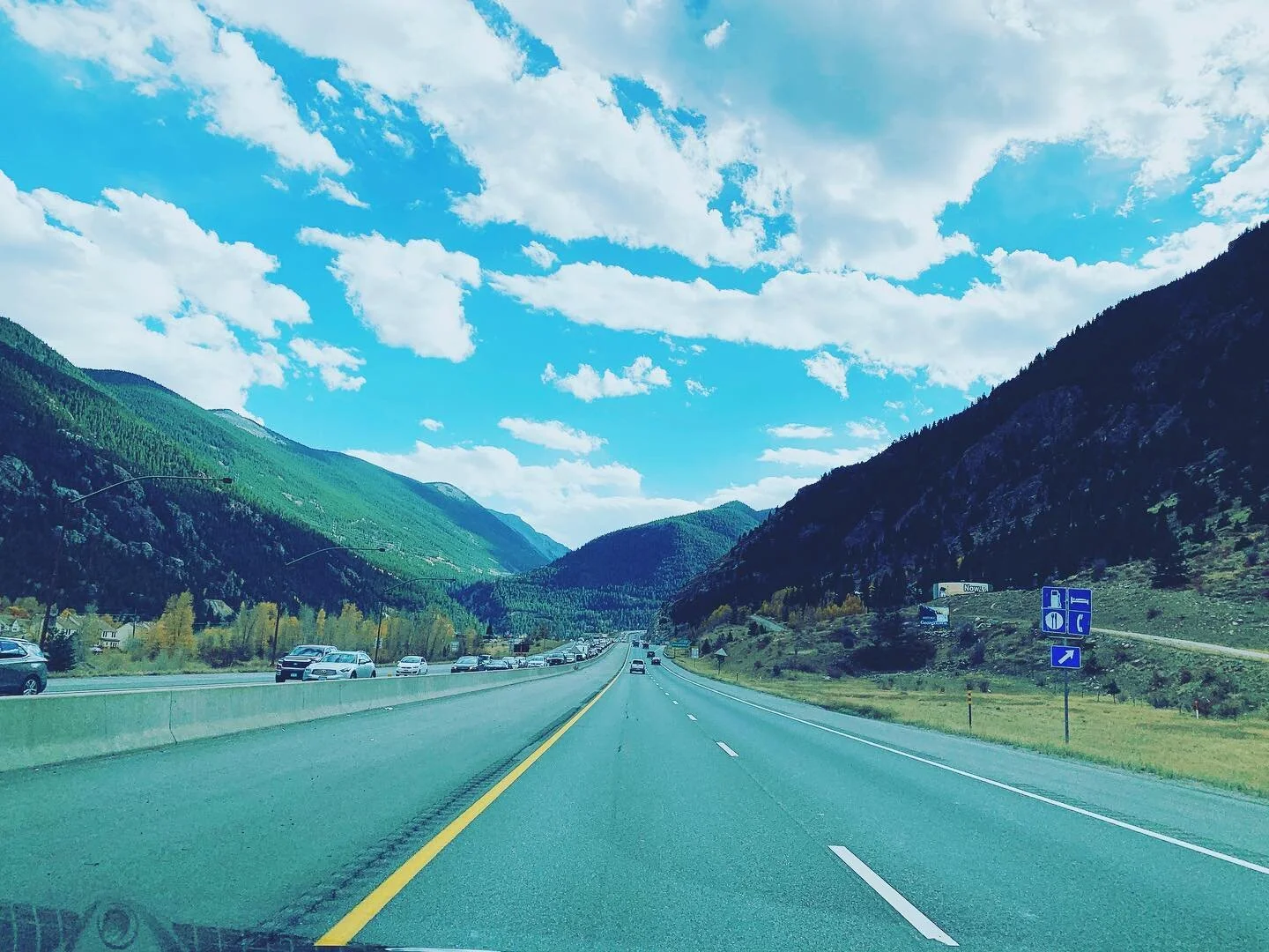 Beautiful drive #honeymoon #colorado