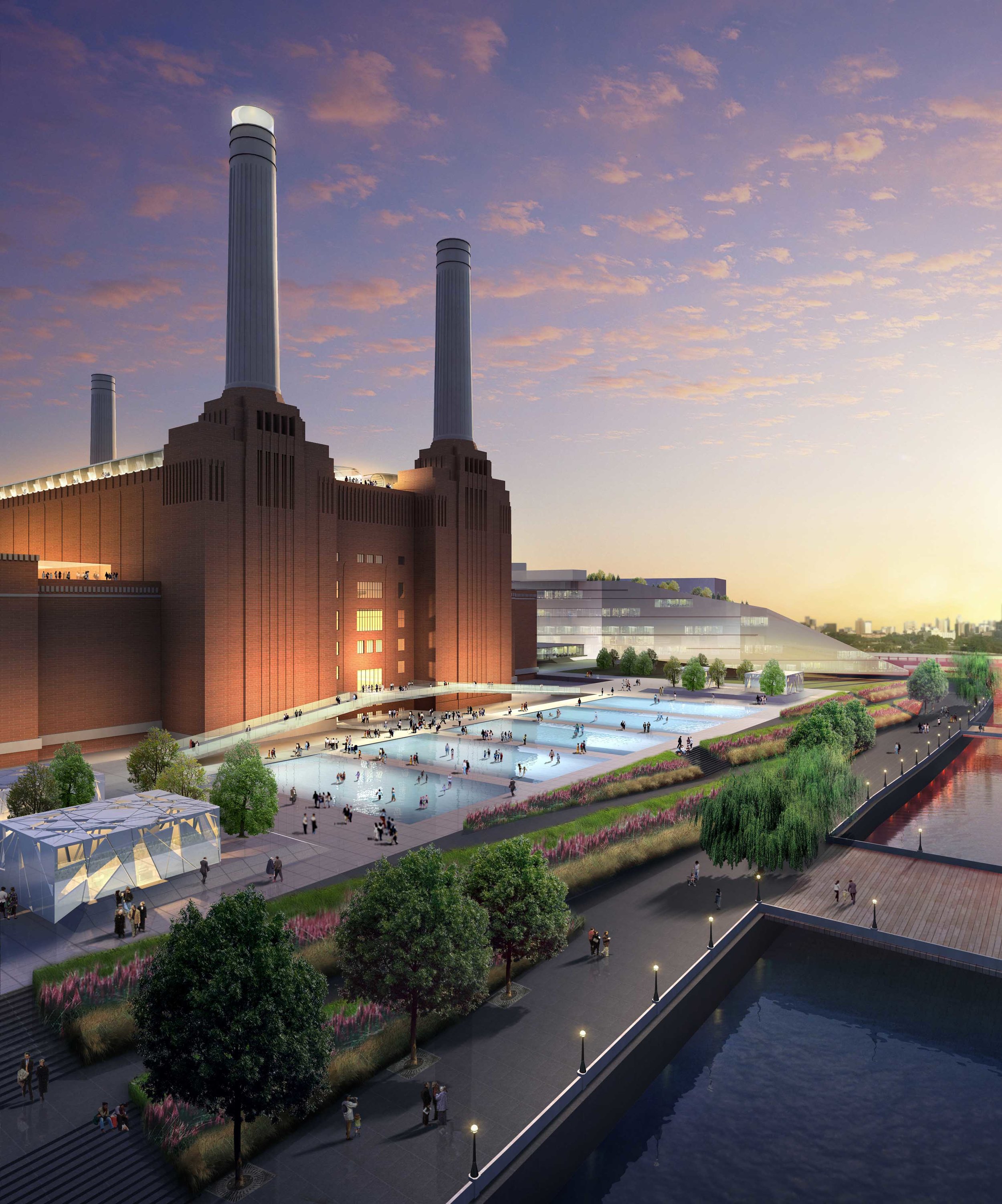 battersea power station school trip