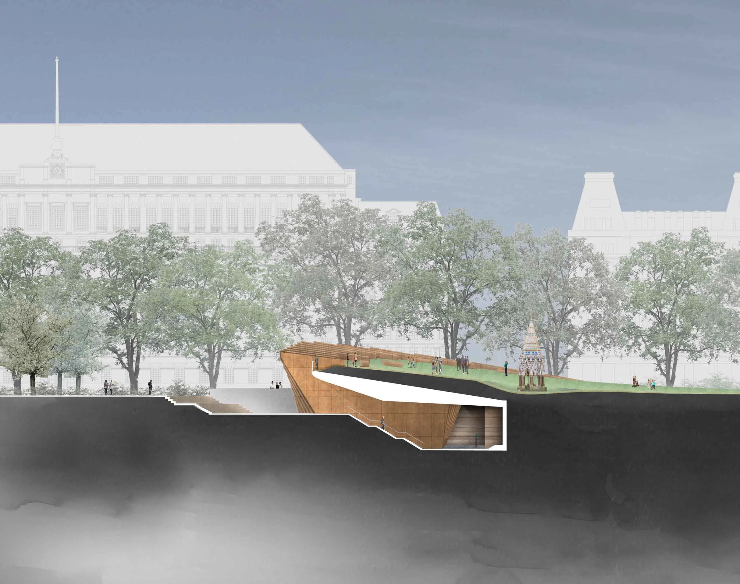 With Adjaye Associates and Ron Arad Architects