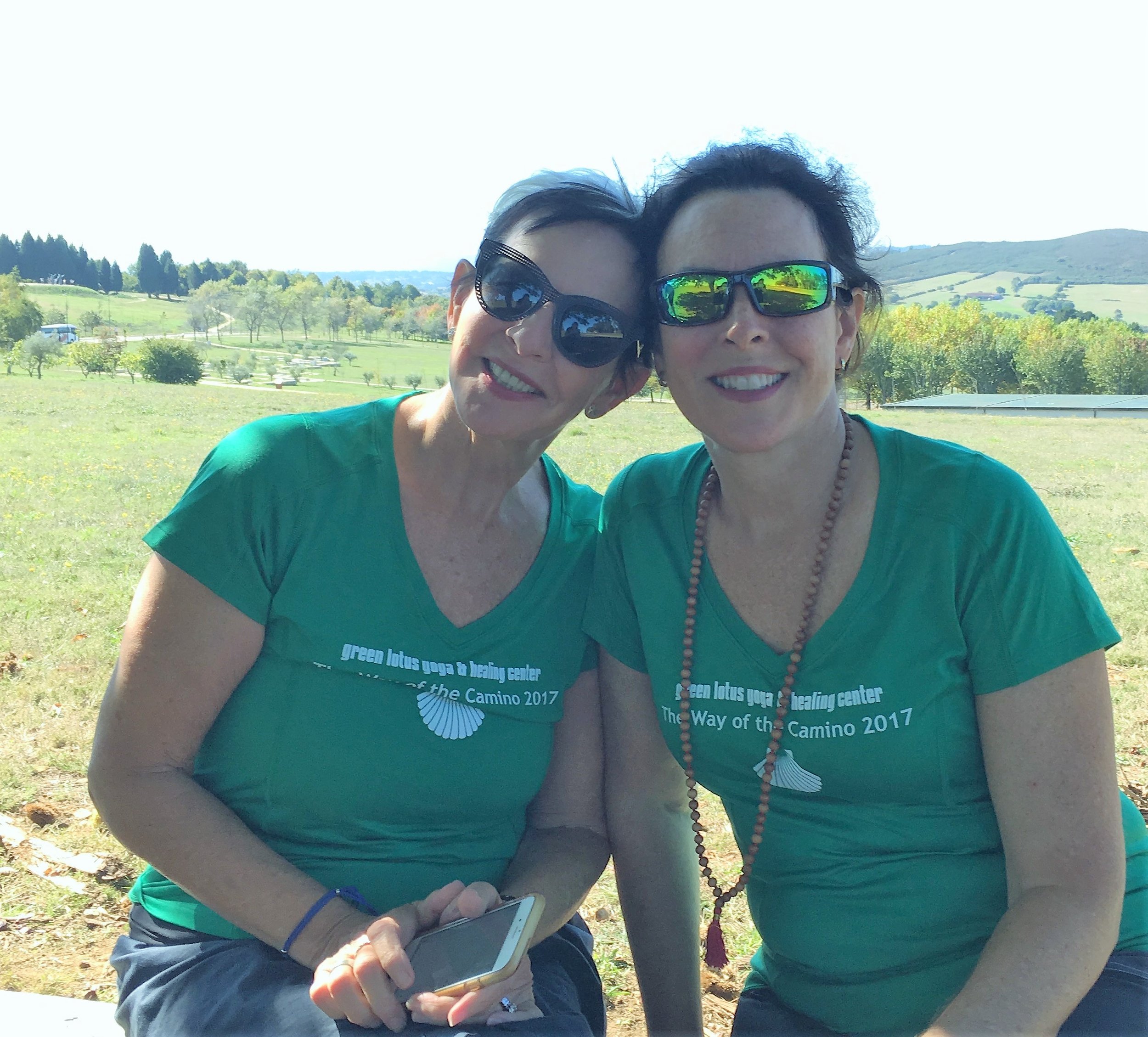 Marcia &amp; MB on the Camino de Santiago