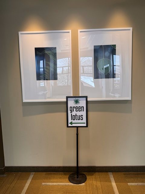 Follow the signs outside the elevator