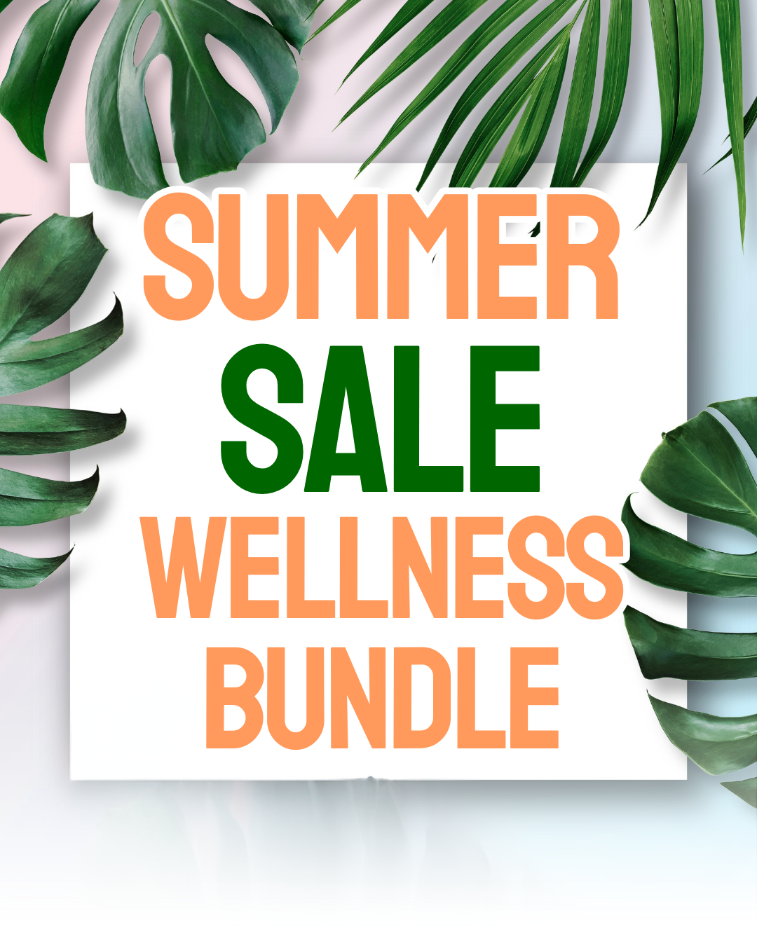 Start your summer of wellness now! 