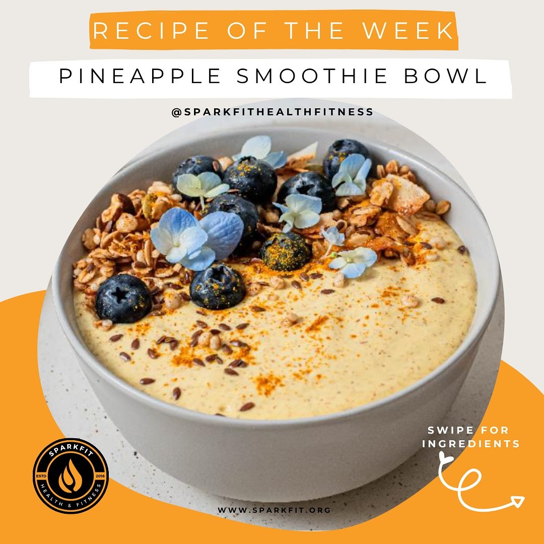 Tropical vibes in a bowl? Yes, please. 🍍✨

This Pineapple Smoothie Bowl is packed with refreshing flavor, natural sweetness, and nutrients your body actually craves.

✅ Gut-loving fiber

✅ Immune-boosting vitamin C

✅ Naturally hydrating + energizin