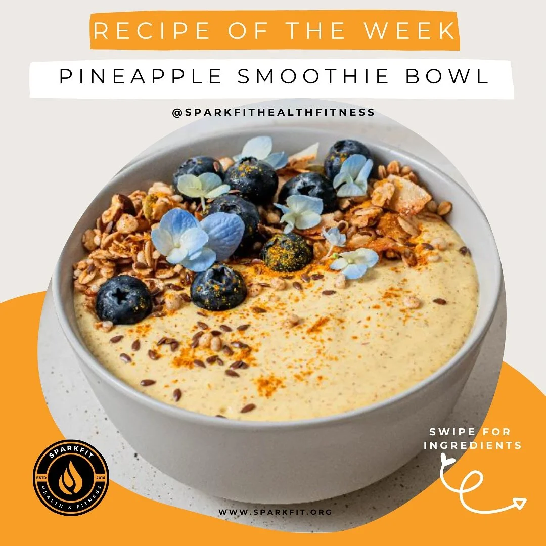 Tropical vibes in a bowl? Yes, please. 🍍✨

This Pineapple Smoothie Bowl is packed with refreshing flavor, natural sweetness, and nutrients your body actually craves.

✅ Gut-loving fiber

✅ Immune-boosting vitamin C

✅ Naturally hydrating + energizin