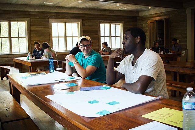 Our Fellows are creating positive change in their community through Social Entrepreneurship Projects... Here Sean Brown (right) is working to plan his spoken word poetry project, &ldquo;Forever in Our Words.&rdquo; Looking for support in your change 