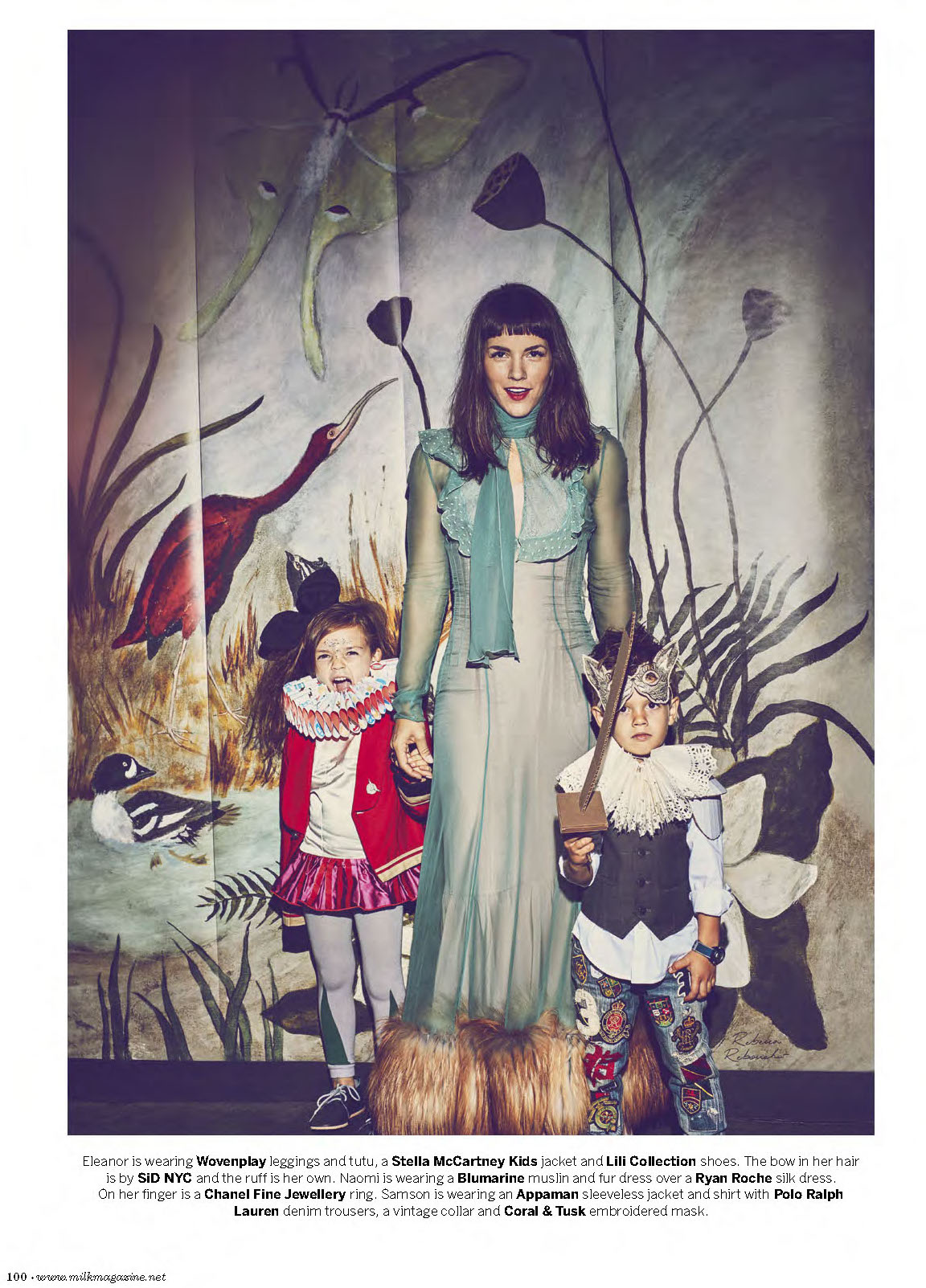 Milk Magazine : SiD NYC Fly Away oversized bow in Noir
